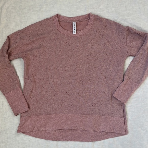 Athleta Balance Pullover Crew Neck Sweater Pink size Medium - Picture 5 of 11